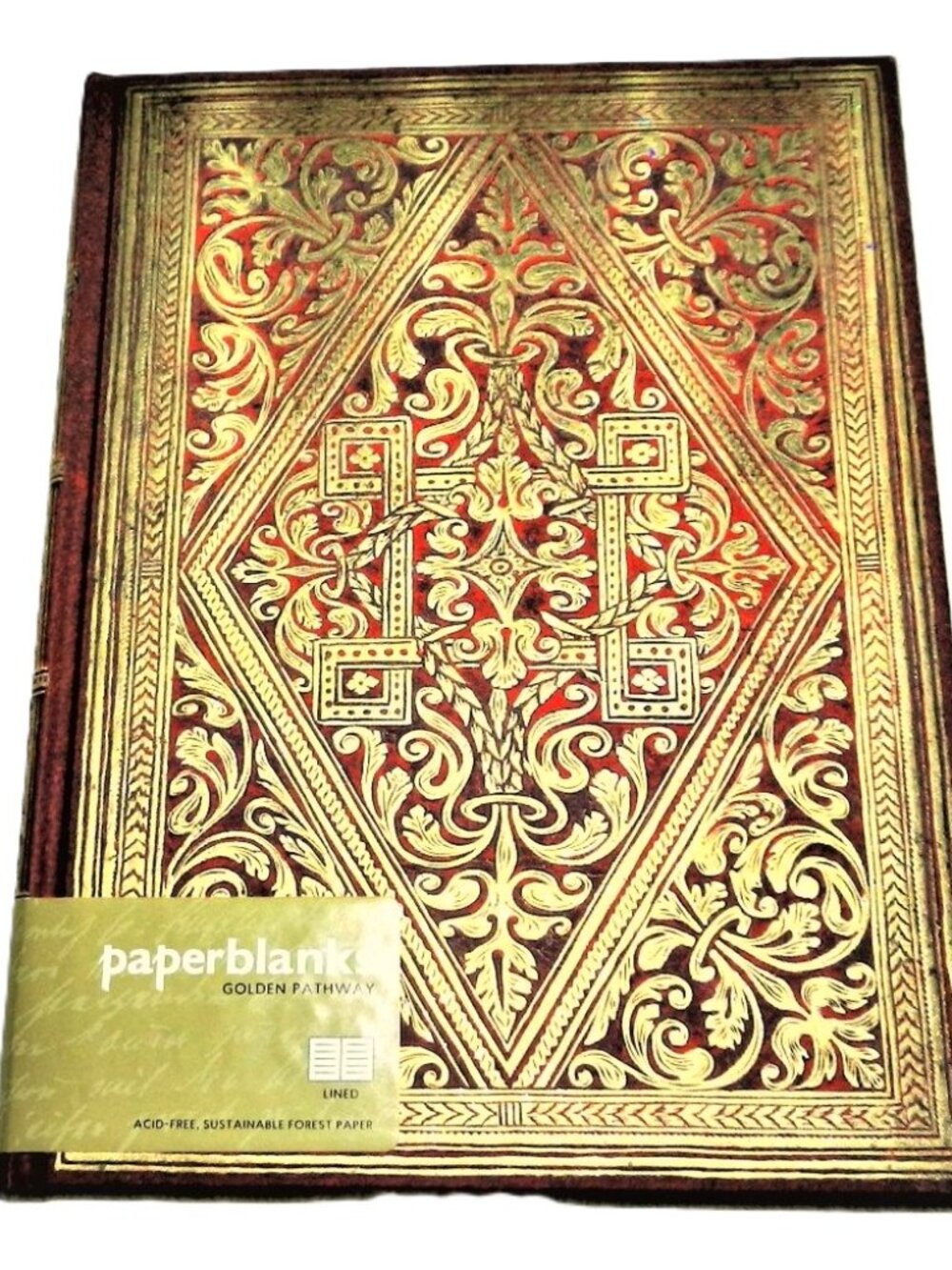 Paperblanks Golden Pathway  Hardcover Journal 7x9